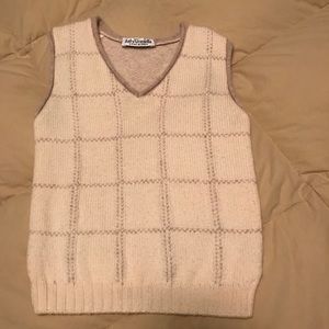 Baby Graziella Pullover Vest 100% Merino Wool Size 2T Boy